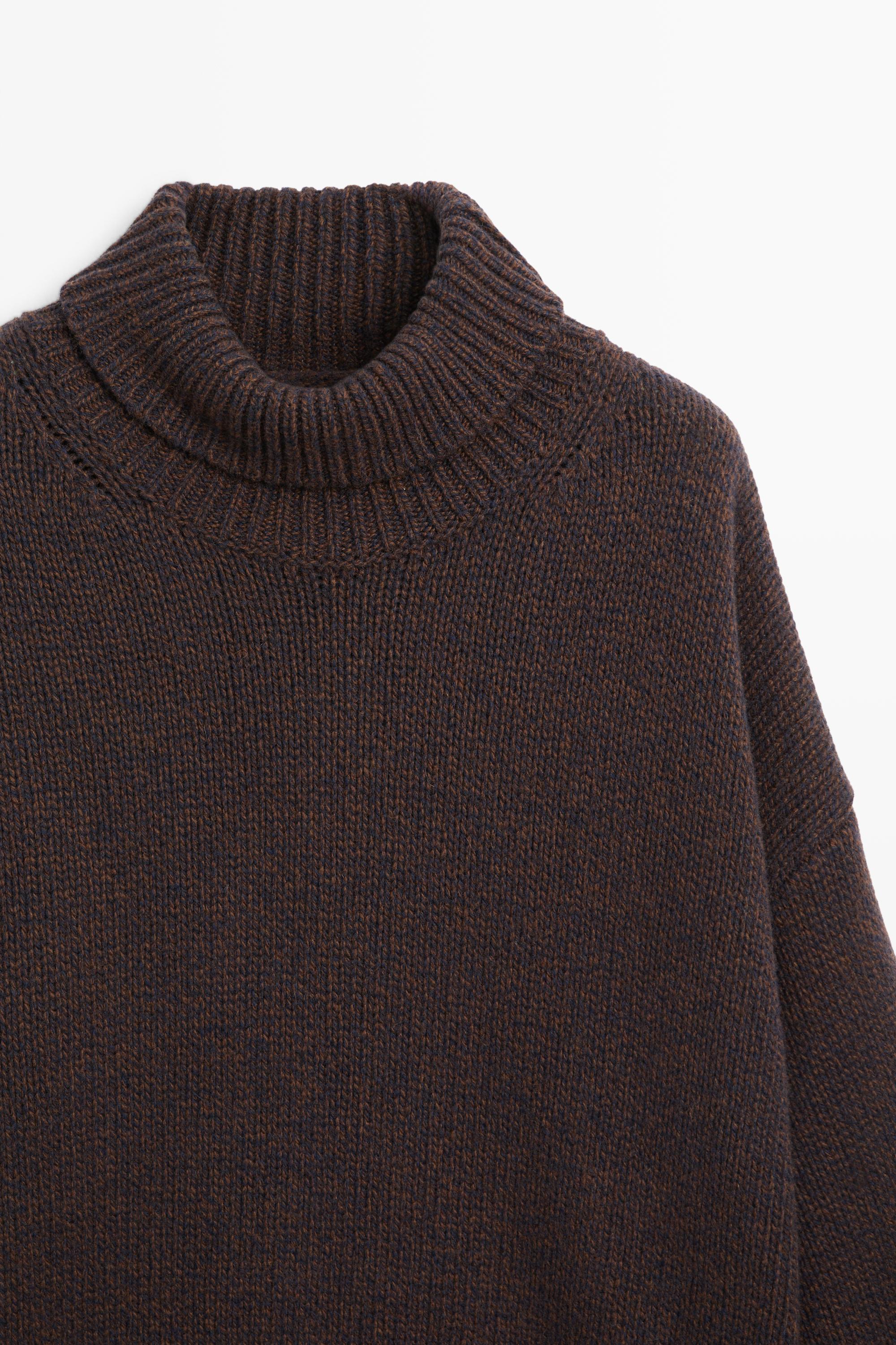 Pull oversize 100 % laine