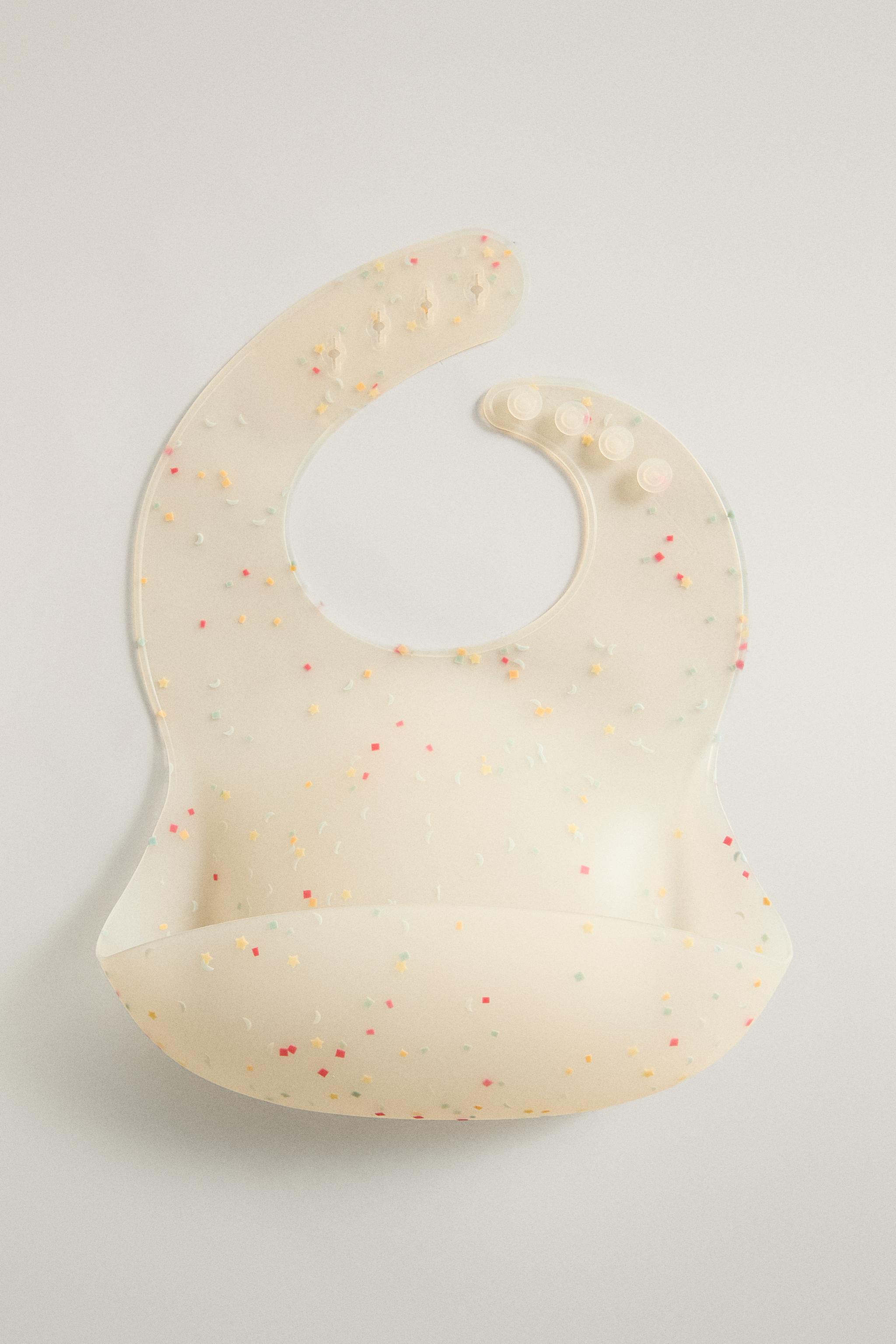 BAVOIR ENFANT SILICONE CONFETTIS