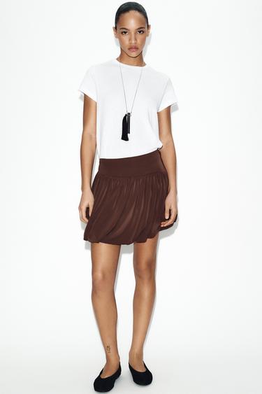 COTTON SHORT SLEEVE T-SHIRT - White by Zara - Image 0