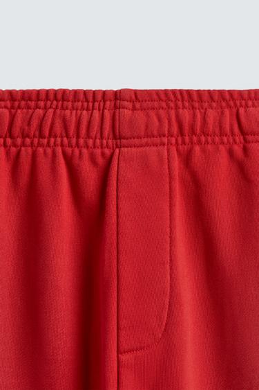 SPRAY WASH TROUSERS - Red by Zara - Image 8