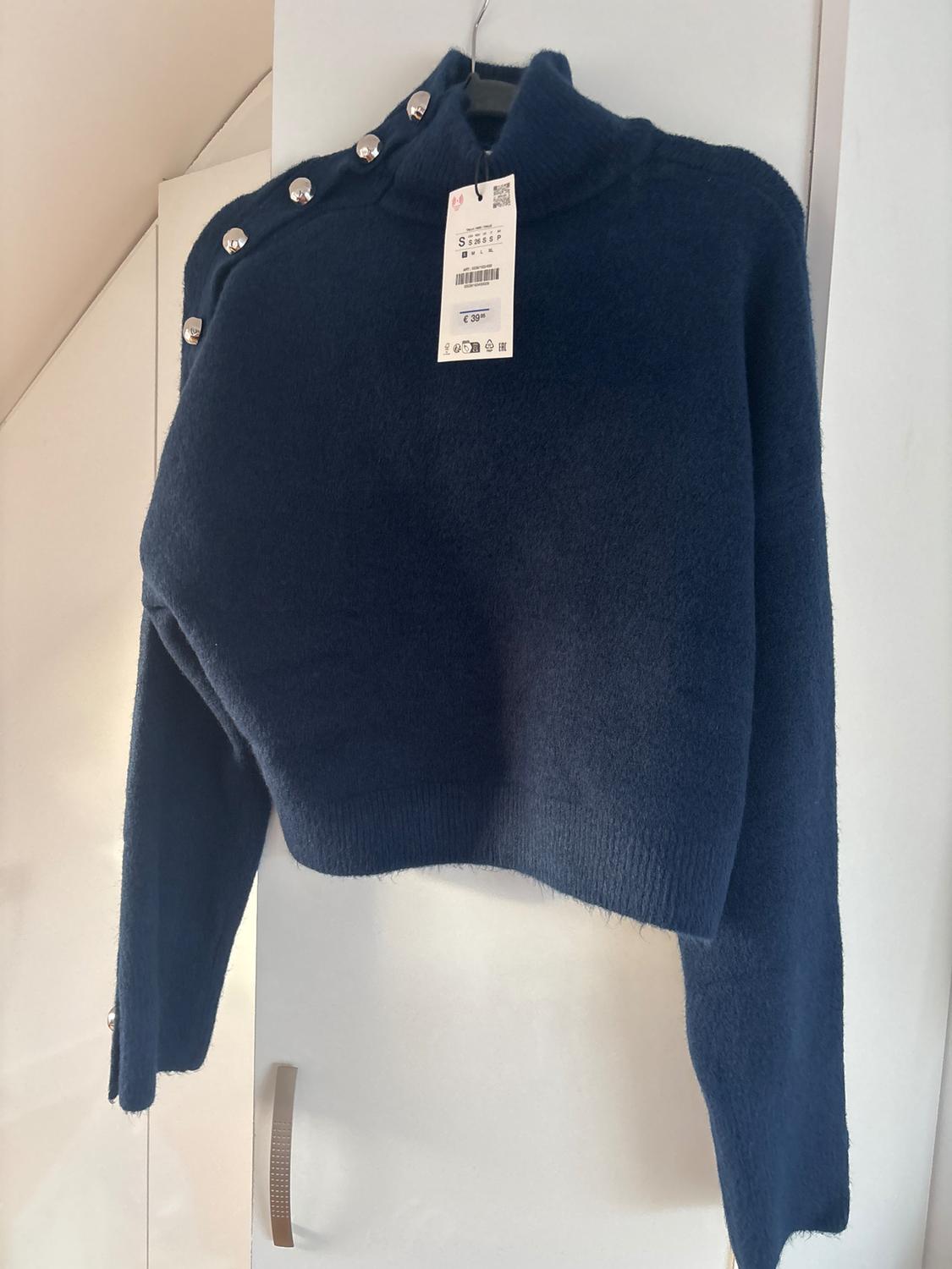 SOFT KNIT JUMPER WITH BUTTONS - Image 2