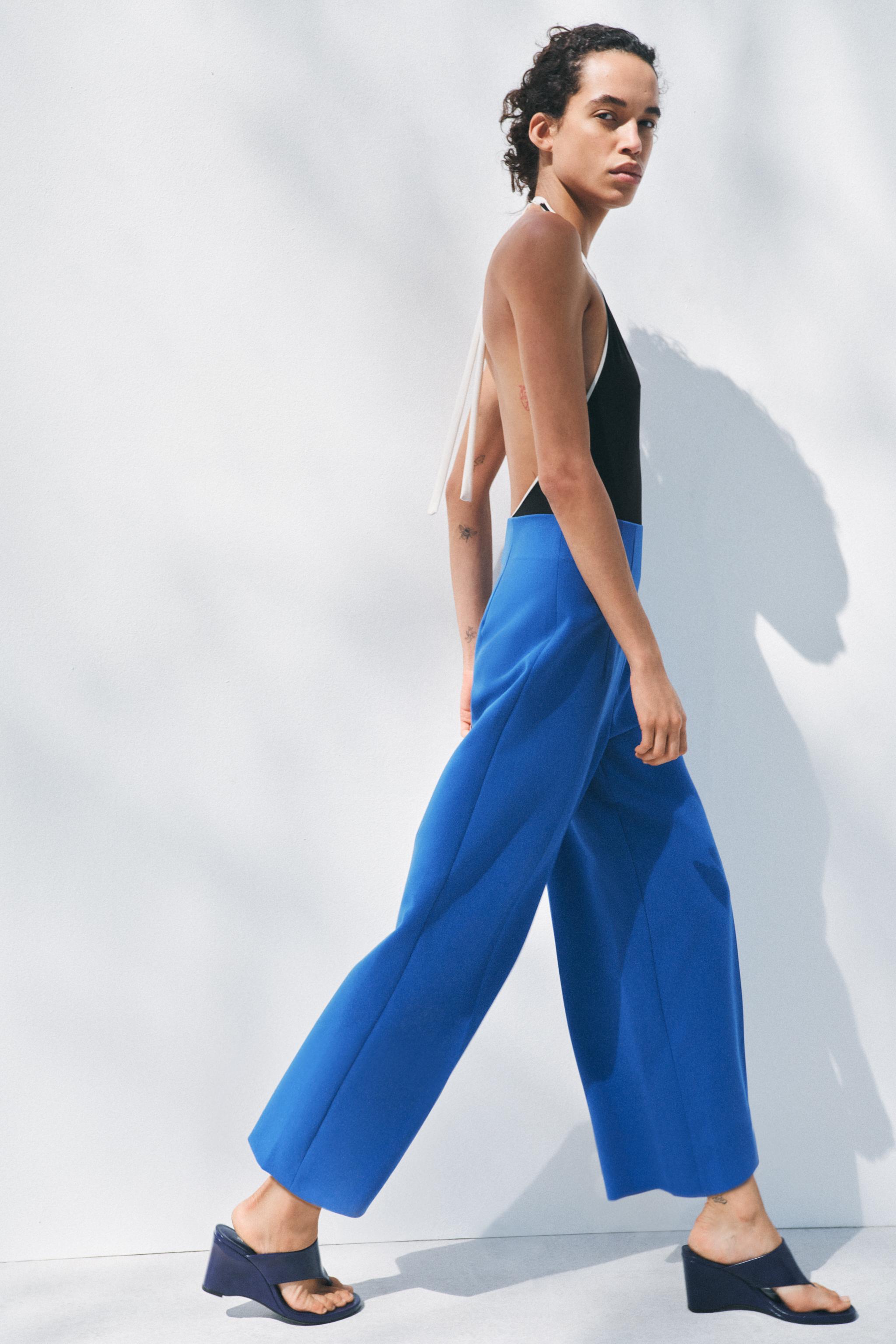 ZW COLLECTION キュロットパンツ - エクリュ | ZARA Japan / 日本