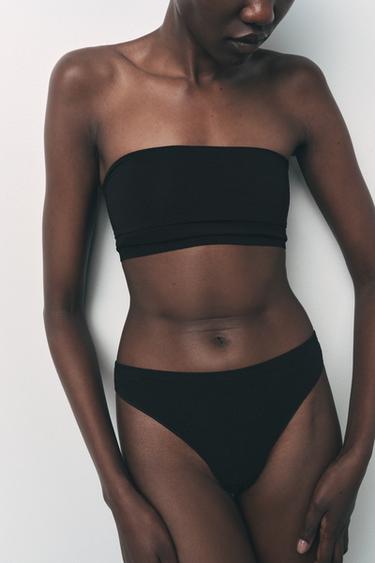 STRAPLESS BRALETTE - Black by Zara