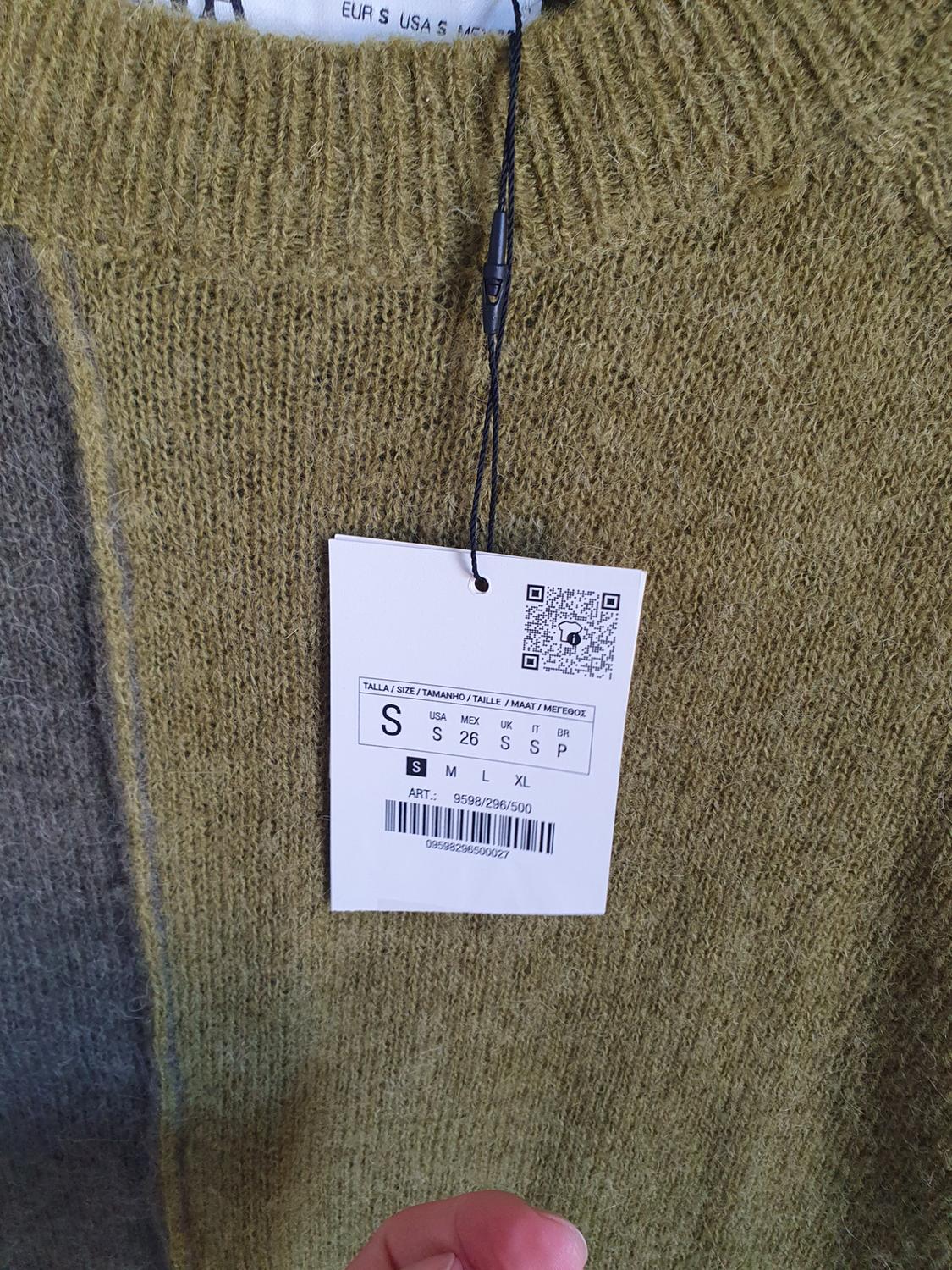 COLOUR BLOCK KNIT SWEATER - Image 3