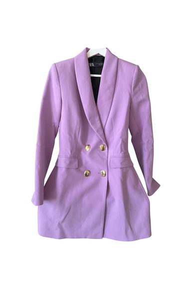 BLAZER ZARA COULEUR LILA