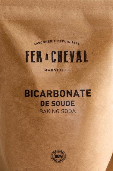 (500 G) BICARBONATE DE SOUDE FER À CHEVAL - Blanc de Zara - Image 1