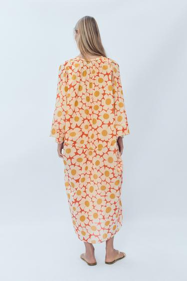 LIMITED EDITION JELLY FLAT SANDALS - Vanilla Yellow by Zara