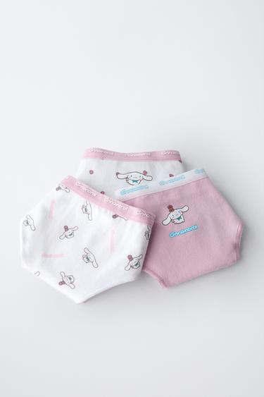 6-14 ANS/ LOT DE TROIS CULOTTES CINNAMOROLL © SANRIO - Mauve de Zara - Image 5