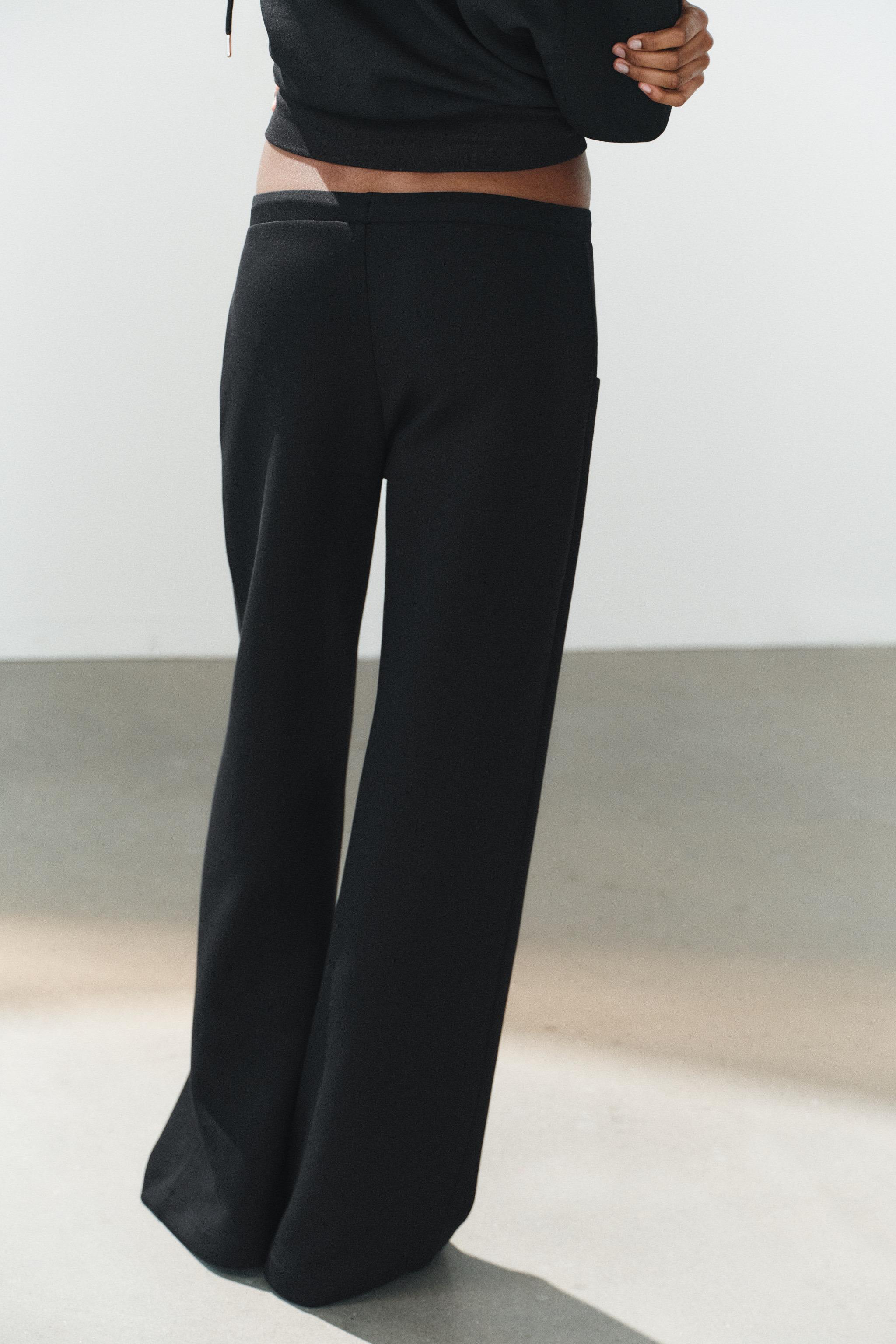 INTERLOCK FLARE PANTS