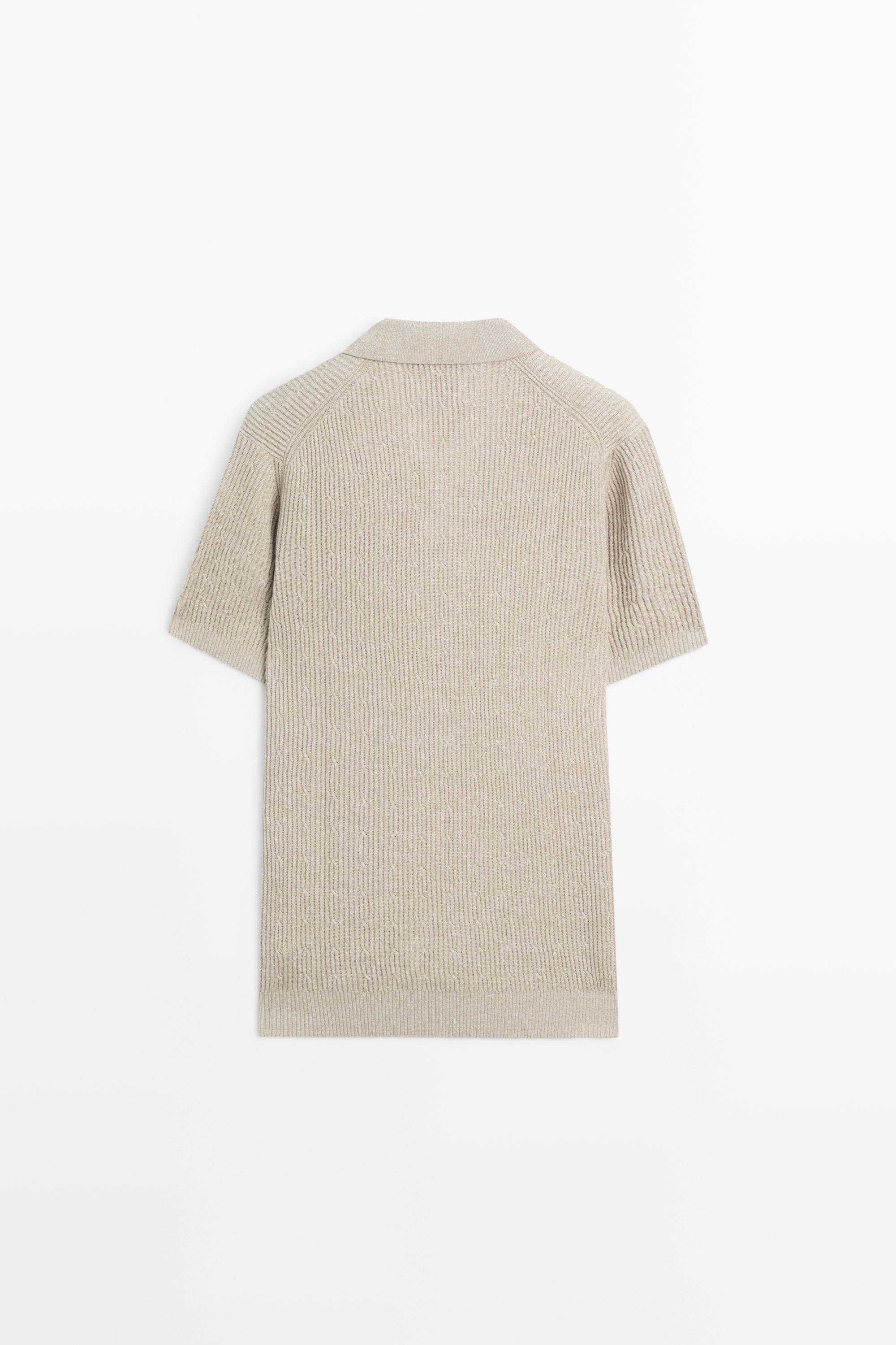 Cable-knit polo sweater - LIMITED EDITION