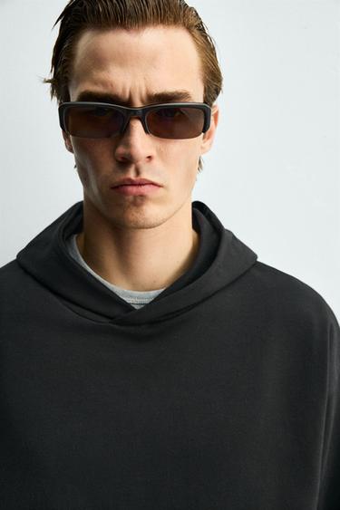 SOFT HOODIE - Black by Zara