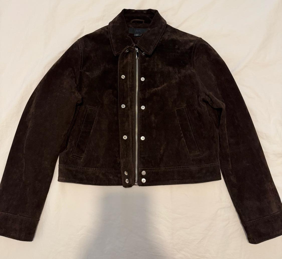 100% SUEDE LEATHER JACKET - Image 3