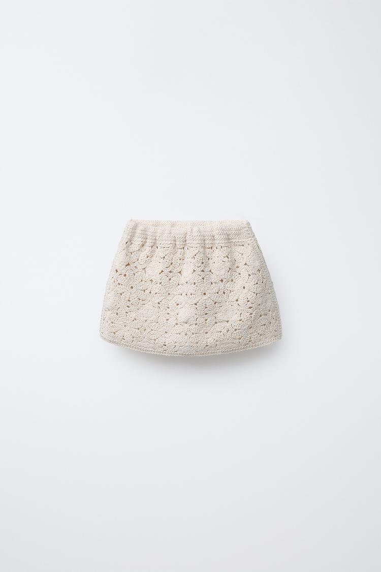 CROCHET KNIT SKIRT