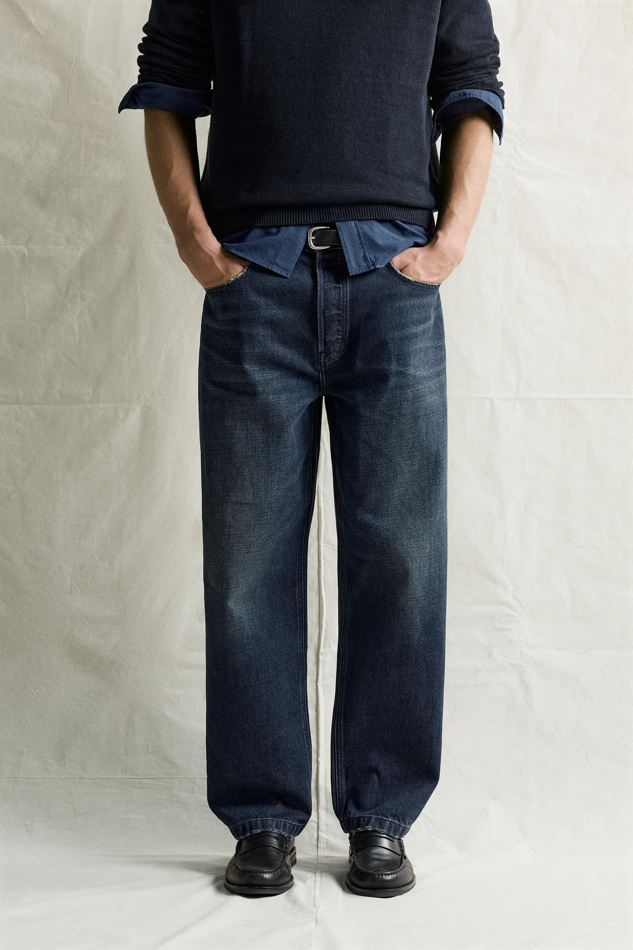 CROPPED BAGGY JEANS