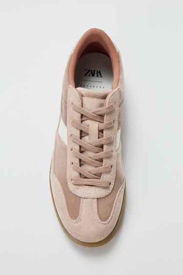 CONTRAST TRAINERS - Pink by Zara