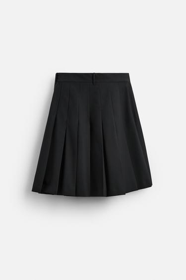 LIMITED EDITION WRAP PLEAT SKIRT - Black by Zara - Image 6