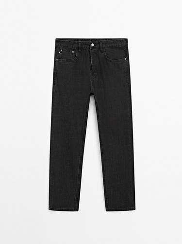 Zara Selvedge fit jeans - Anthracite Gray