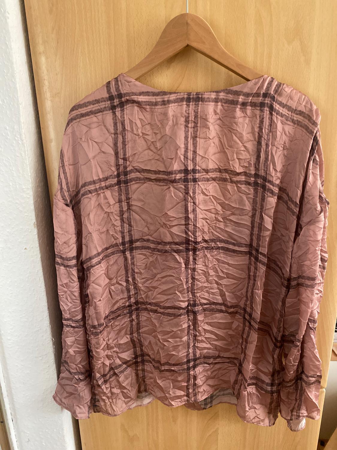CREASED-EFFECT CHECK SHIRT - Image 2