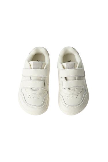 LEATHER BAREFOOT SNEAKERS — White 2