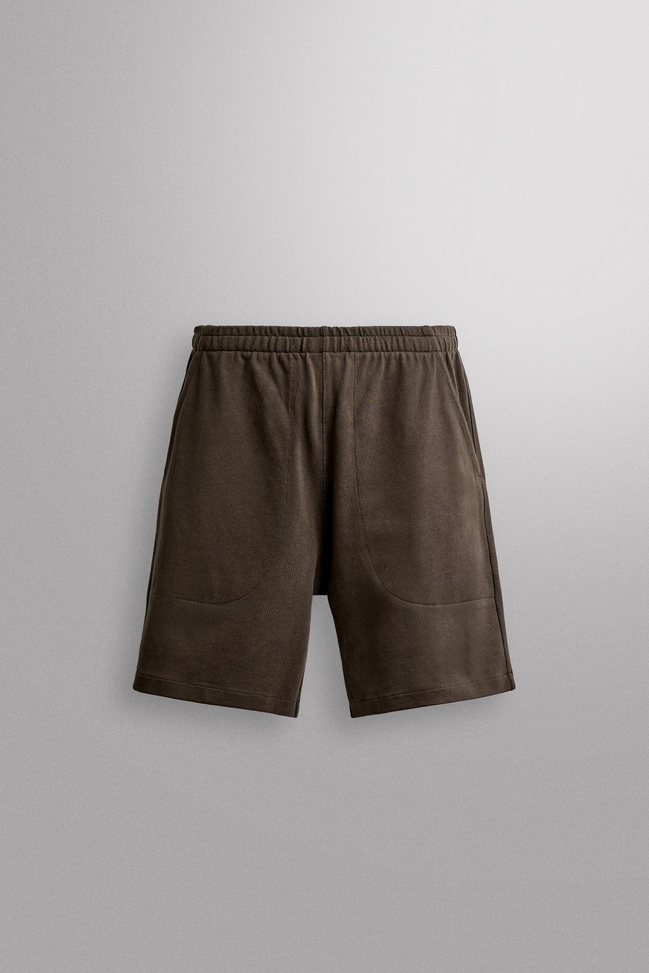 HEAVYWEIGHT 9" SWEATSHORTS — Brown