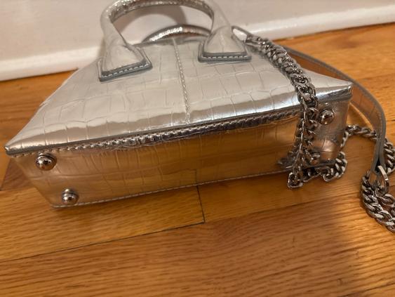 MINI METALLIC CROSSBODY PURSE - Image 4