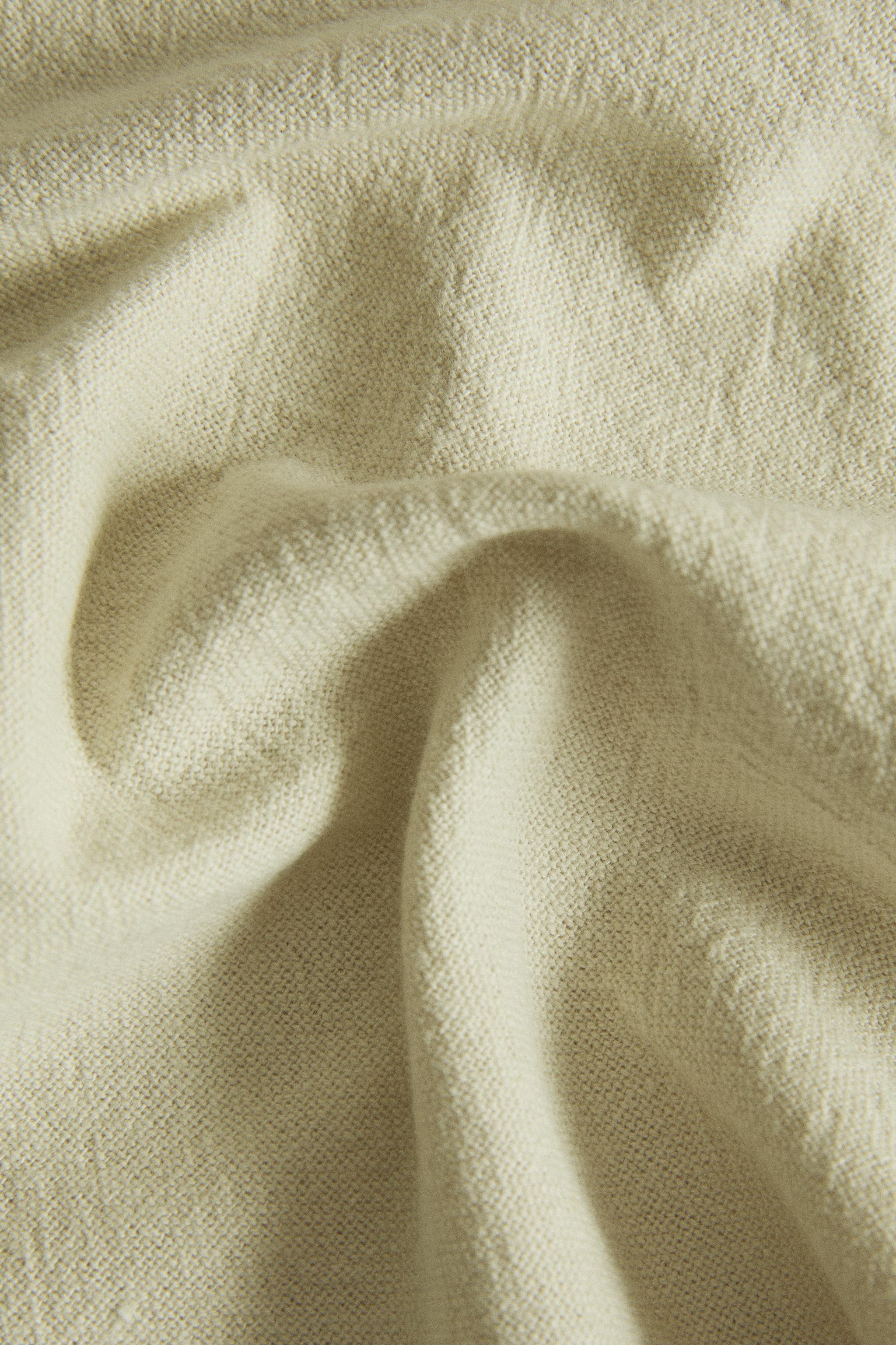 SET OF YARN-DYED NAPKINS WITH PICOT DETAIL (SET OF 2)