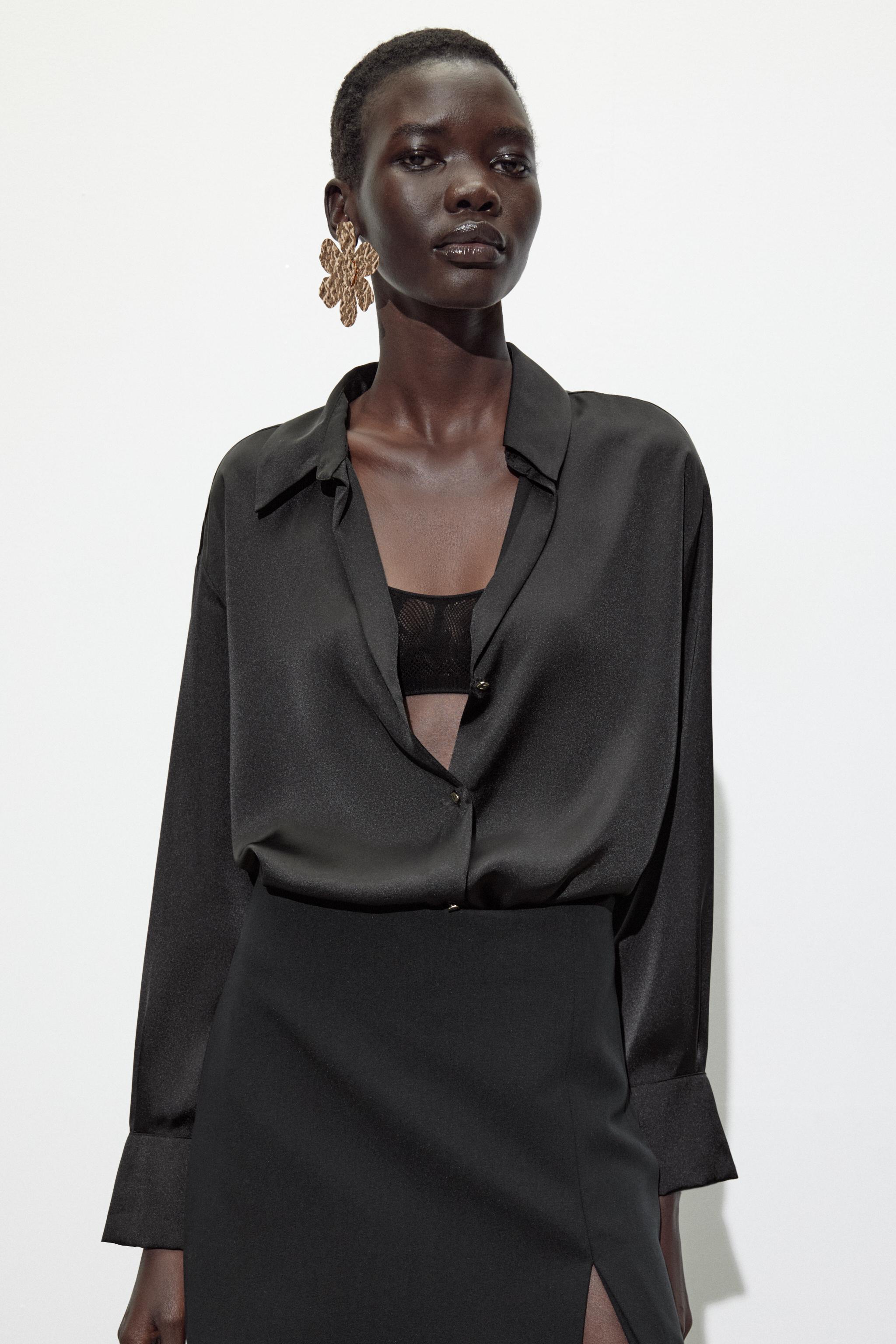 zara formal tops