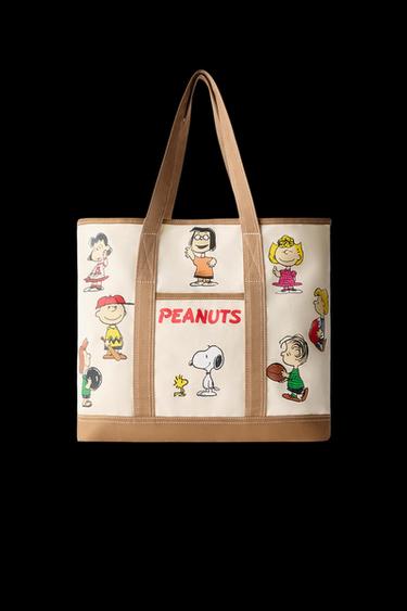 Zara SNOOPY PEANUTS™ SHOPPER - Brown - Image 0