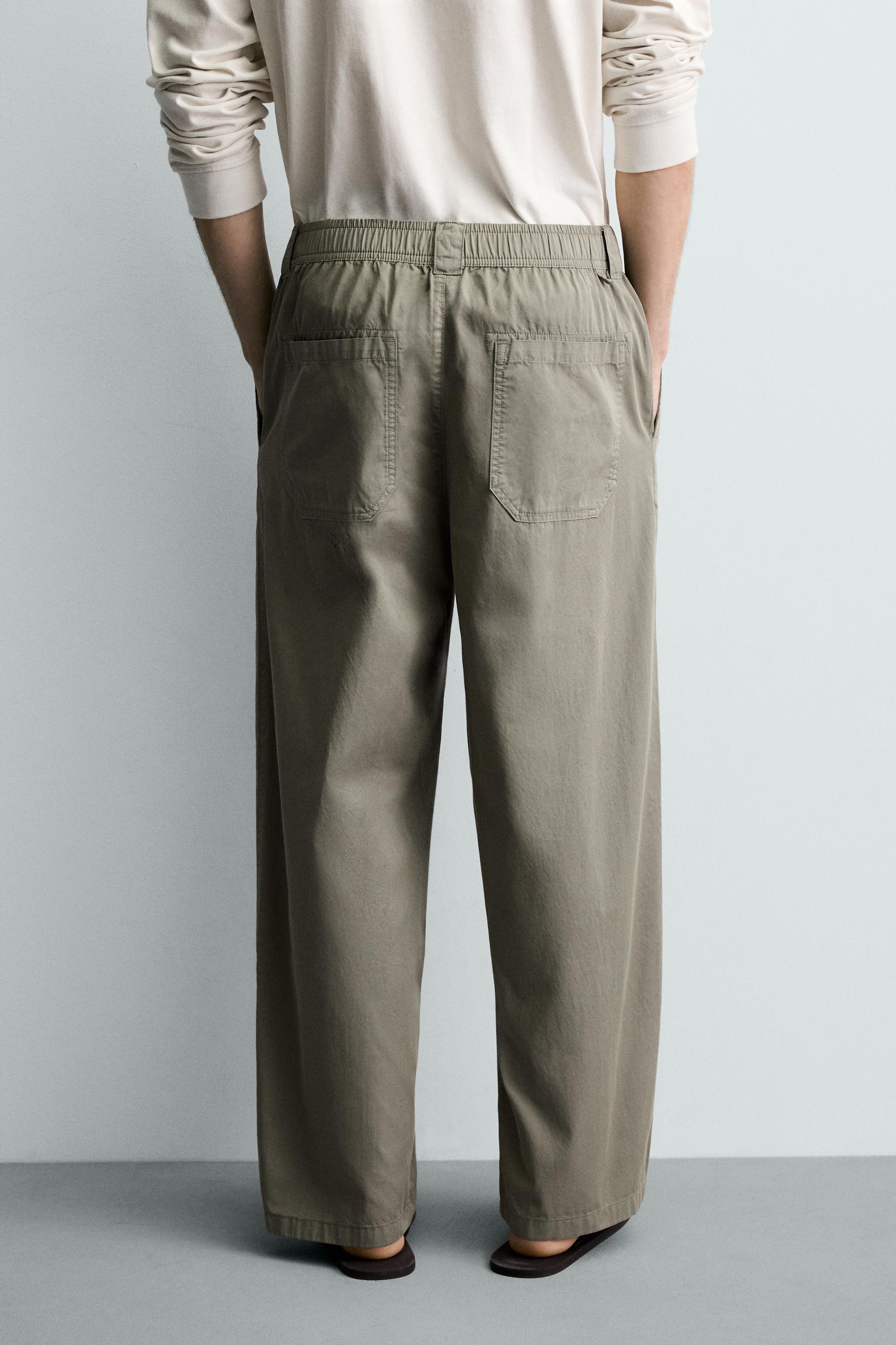 PANTALON RELAXED FIT EN COTON