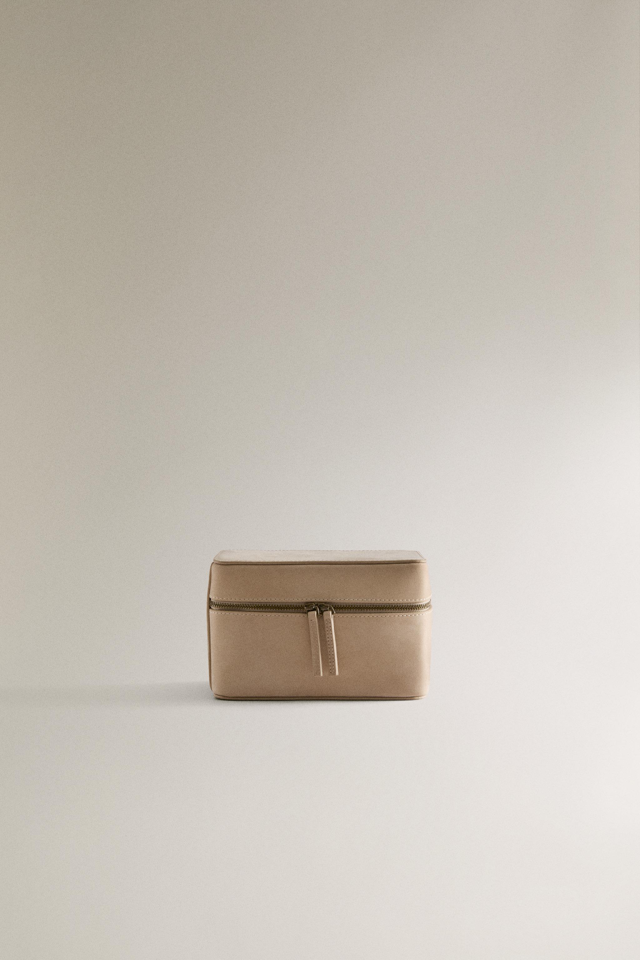TROUSSE DE TOILETTE BIJOUX CUIR