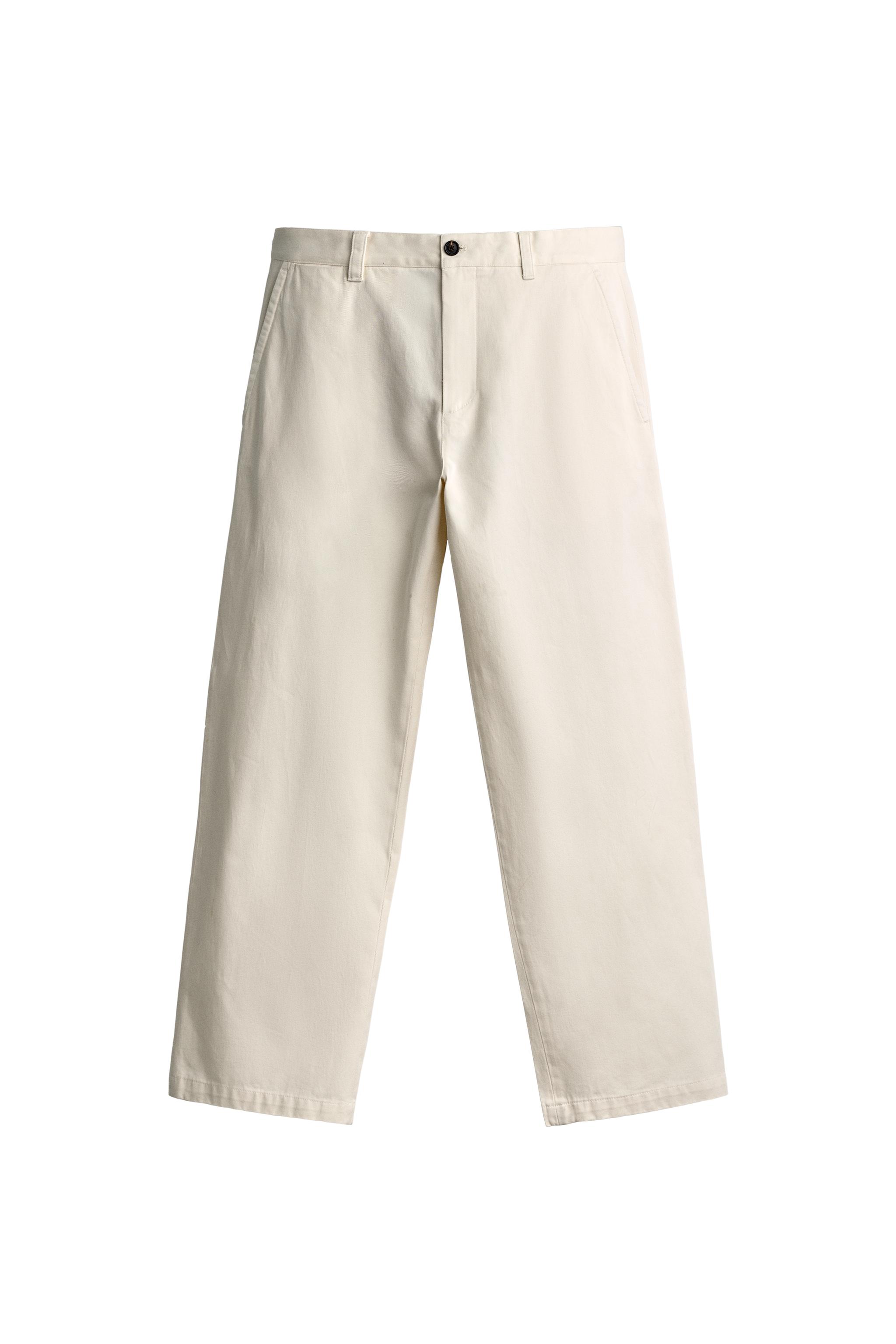 AARON LEVINE X ZARA REGULAR FIT CHINO PANTS