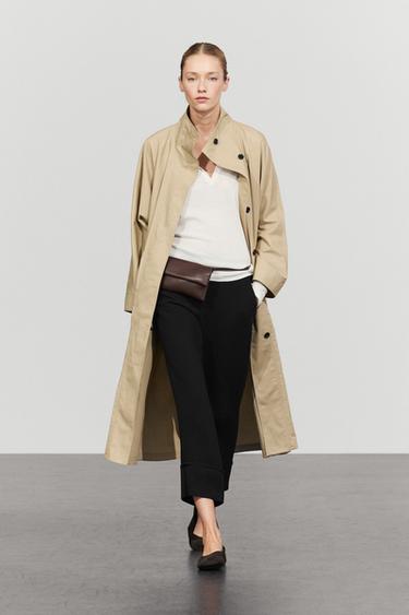 Zara Cuffed capris - Black - Image 0