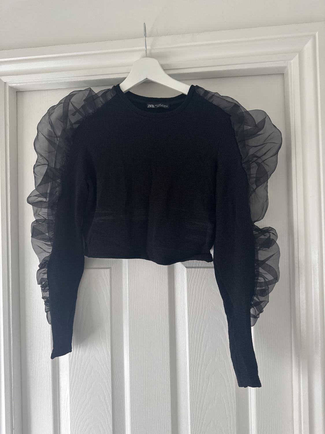 COMBINED ORGANZA TOP