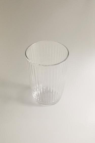 LINE GLASS SOFT DRINK TUMBLER -  by Zara - Image 3