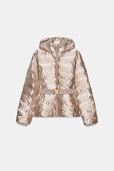FITTED SHORT WINDPROOF ANORAK - Cava by Zara