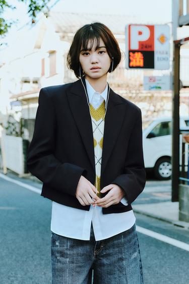 クロップドブレザー – レディース | ZARA 日本