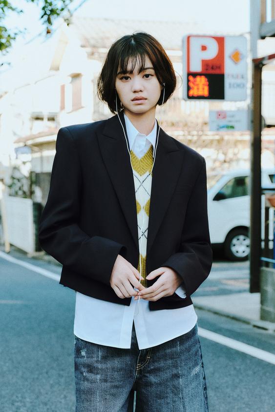 クロップドブレザー – レディース | ZARA 日本 