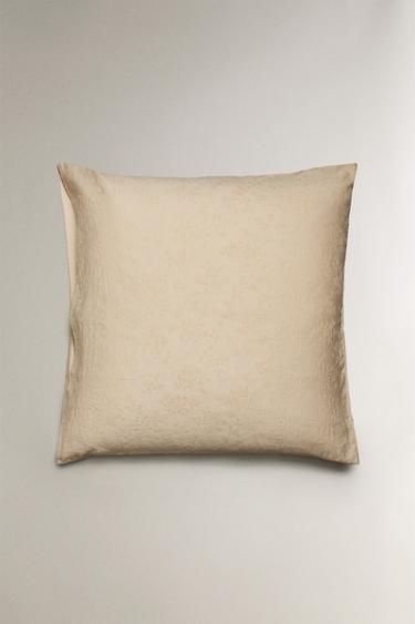 COTTON AND LINEN PILLOWCASE - Ecru by Zara - Image 1