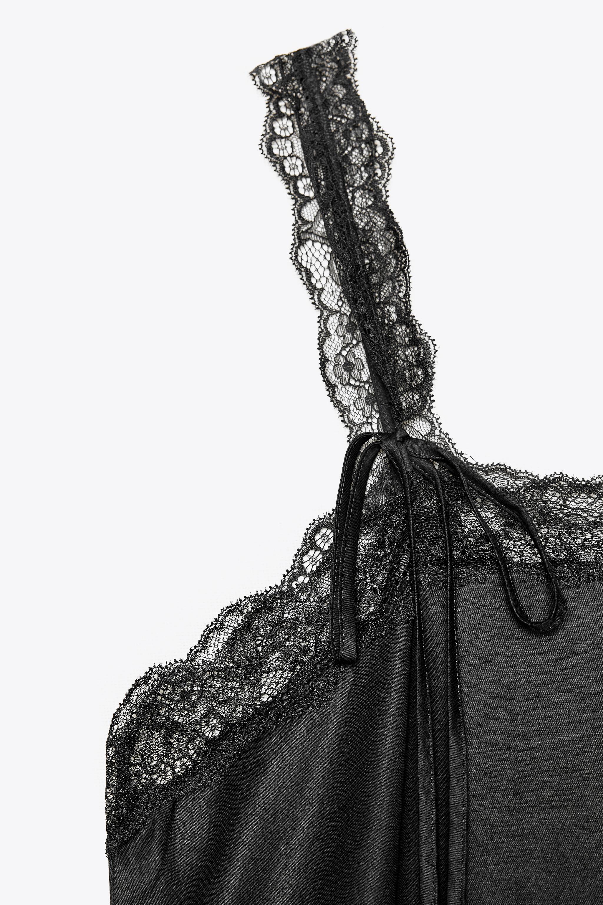 LACE MIDI DRESS ZW COLLECTION