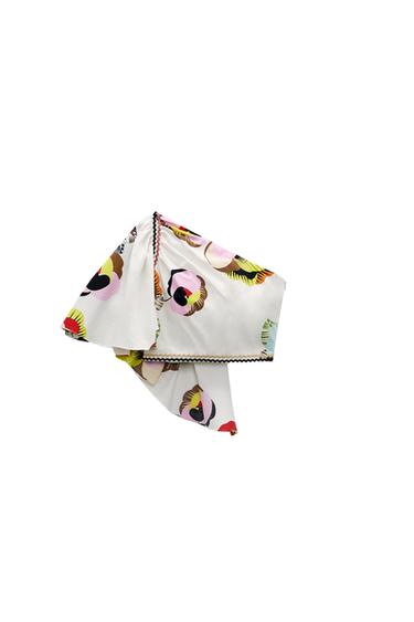 ASYMMETRIC PRINTED TOP