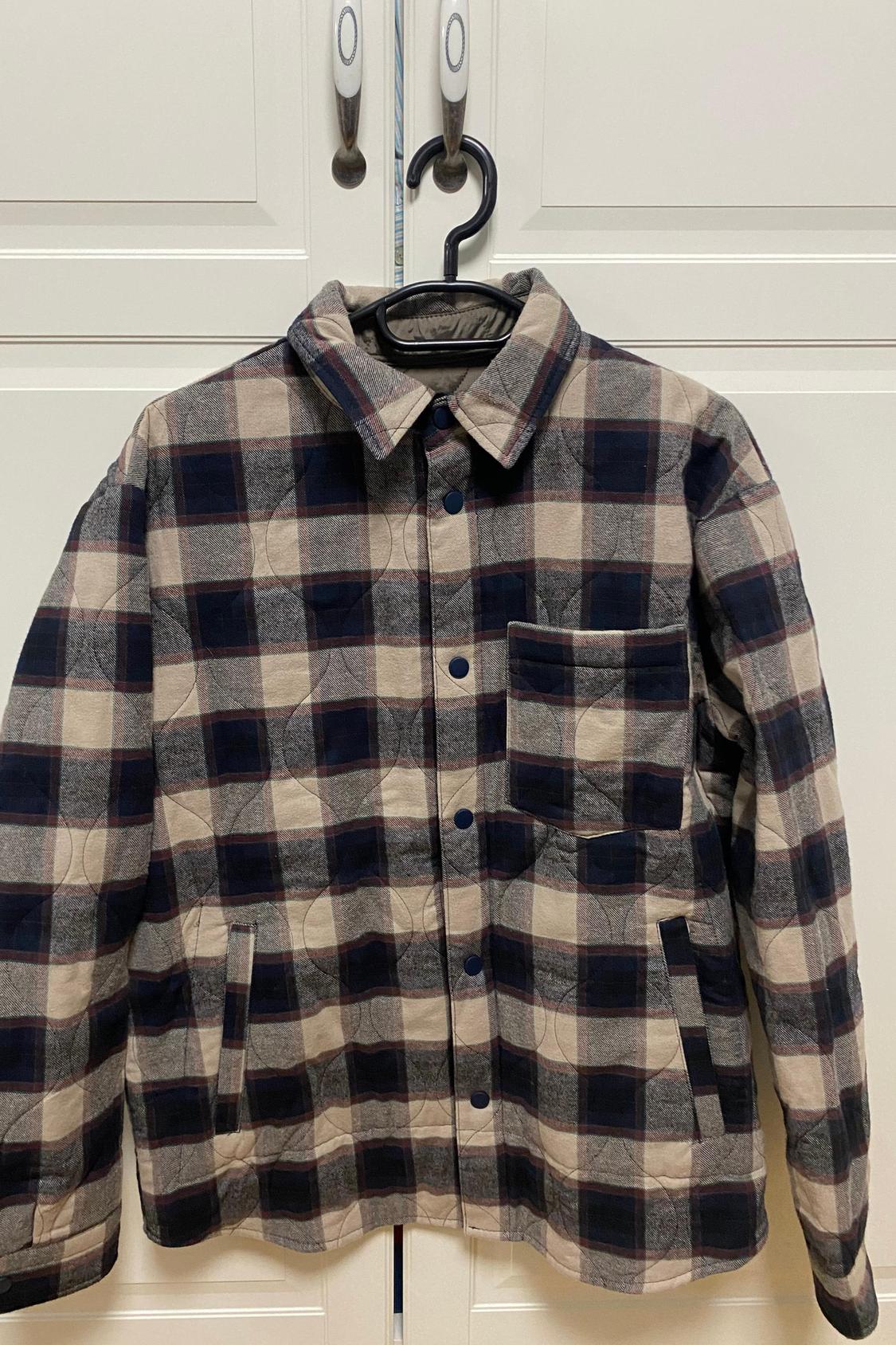 QUILTED CHECK OVERSHIRT