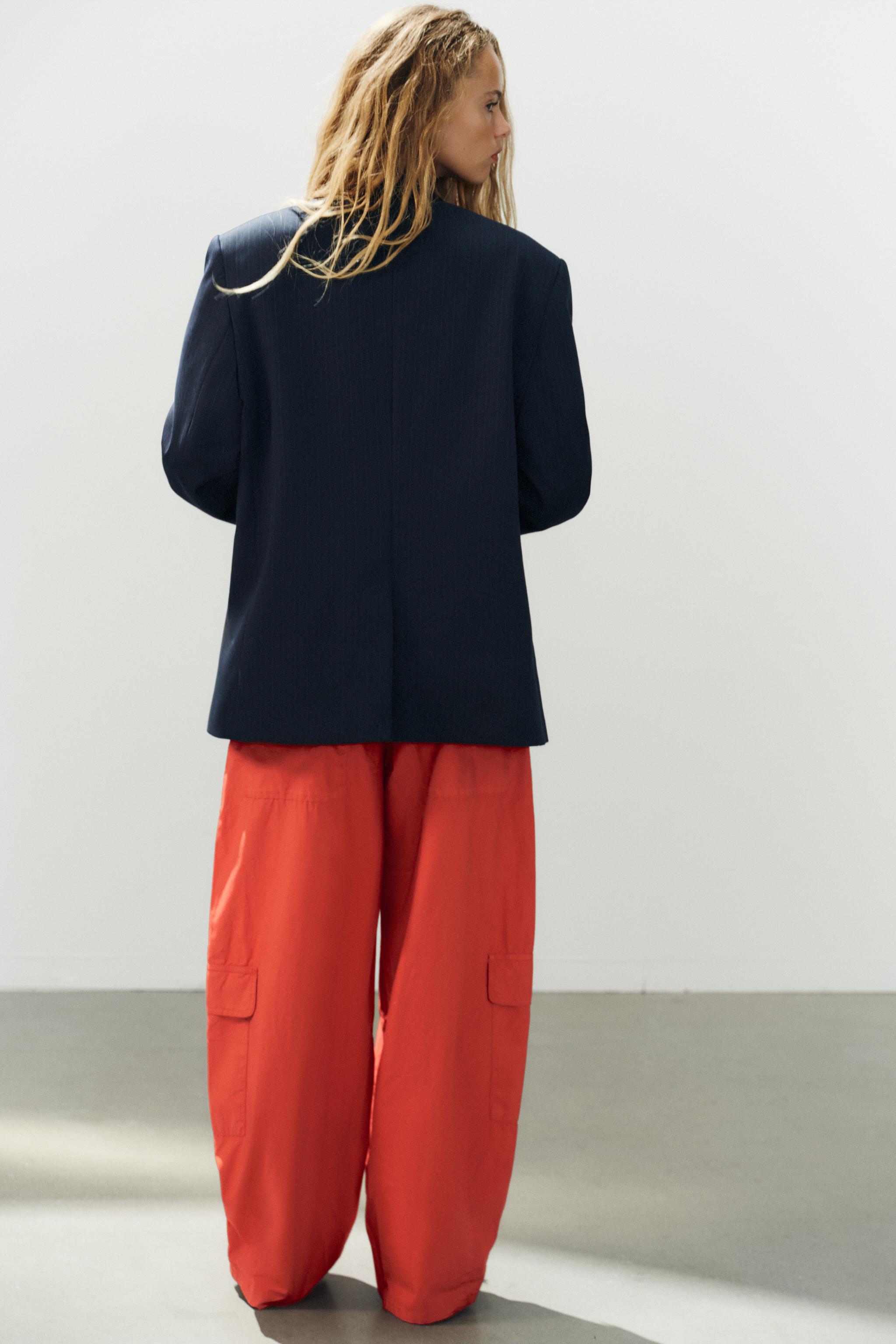 VESTE OVERSIZE RAYURES