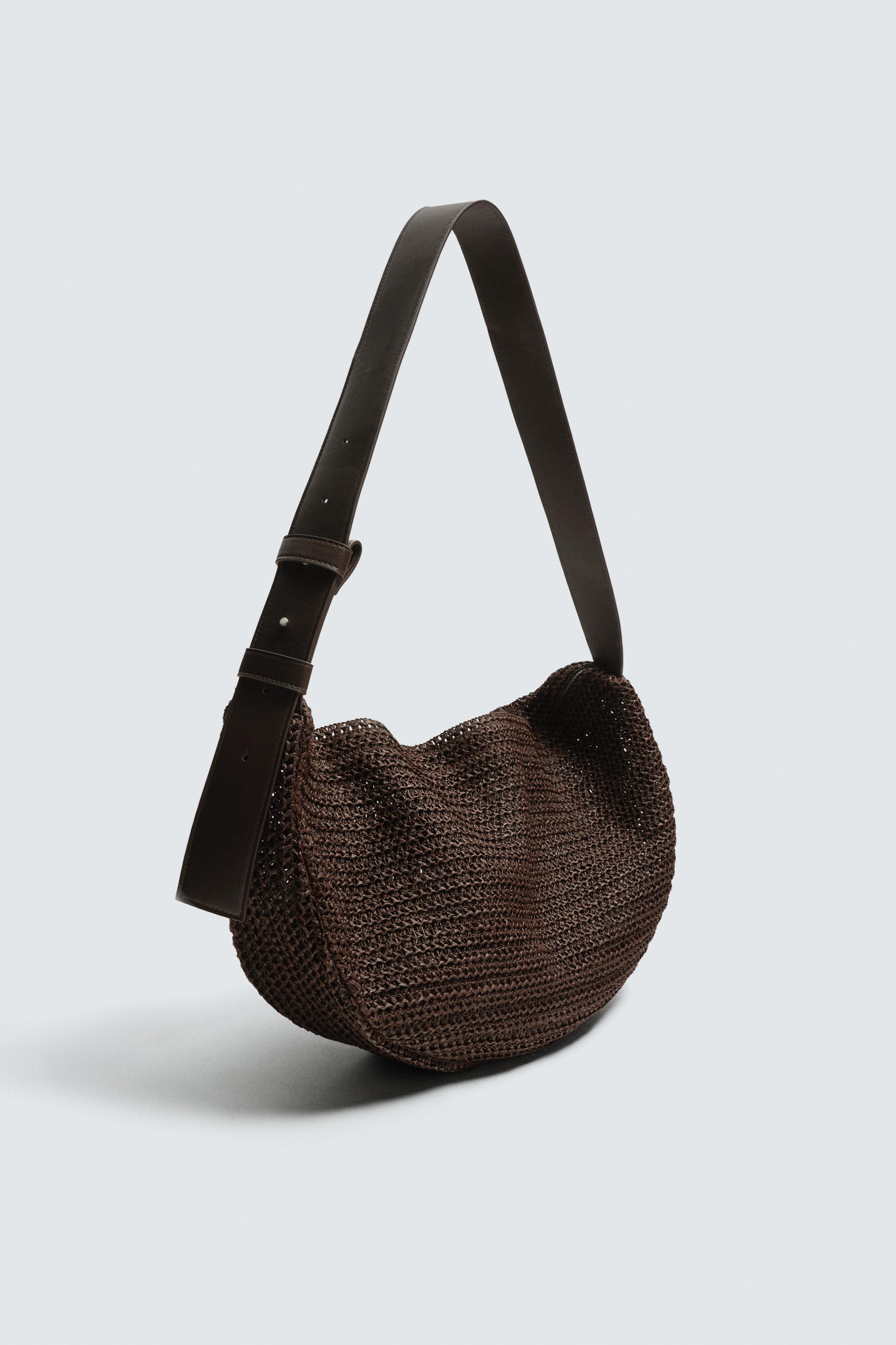 WOVEN SHOULDER BAG