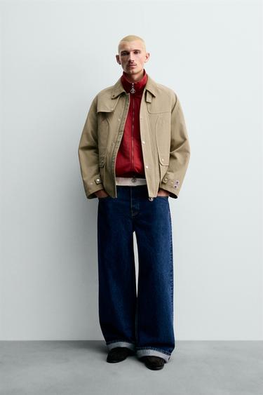 Zaras TRENCHCOAT MED FICKOR CHAMPION ® X ZARA - Beige - Bild 0