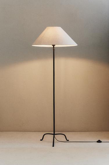 Zara 三腳架底座落地台燈 - 黑色