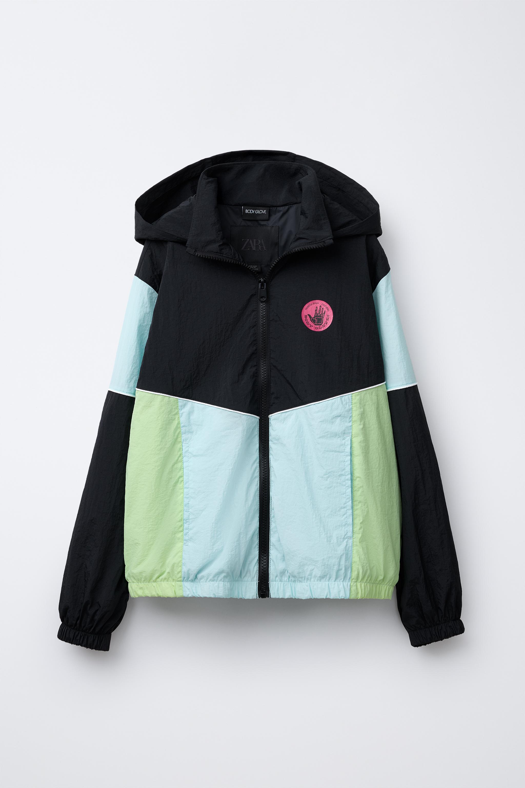 COUPE-VENT LÉGER COLOR BLOCK ZARA X BODY GLOVE ®