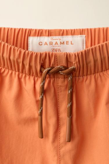 BADESHORTS CREATED BY CARAMEL LONDON X ZARA - Orange von Zara