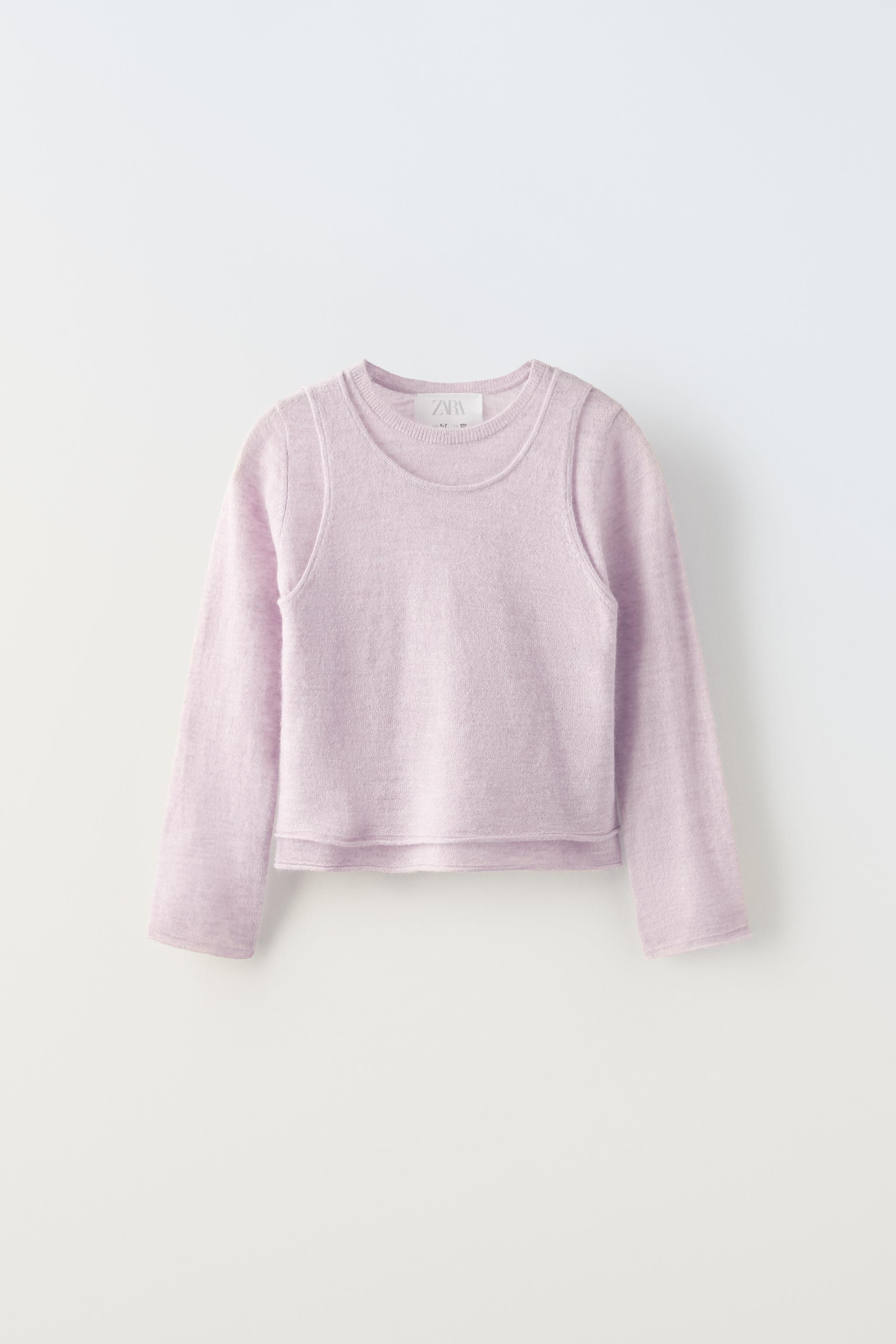 Zara purple sales jumper