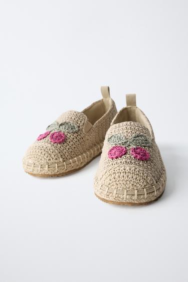 CHAUSSURES JUTE CROCHET - Marron sable de Zara - Image 2