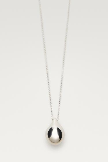 Teardrop necklace — Silver 1